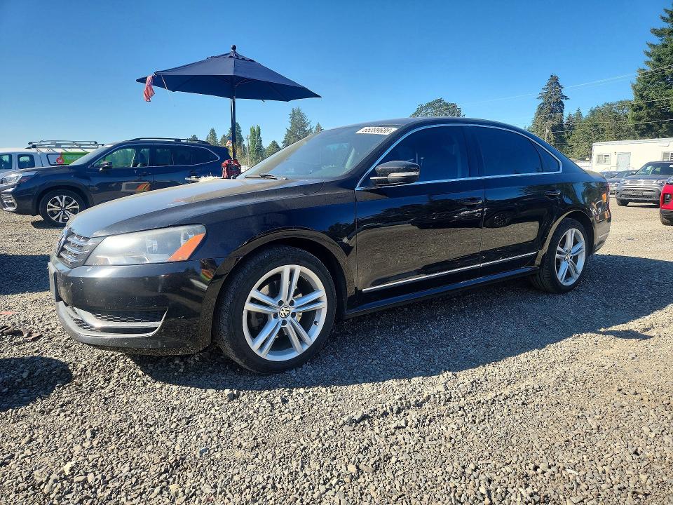 2013 Volkswagen Passat მანქანა იყიდება აუქციონზე, vin: 1VWCN7A34DC087581, აუქციონის ნომერი: 65399686