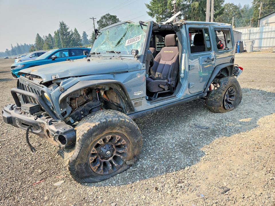 Auction sale of the 2014 Jeep Wrangler Unlimited, vin: 1C4BJWEG2EL128972, lot number: 63006326