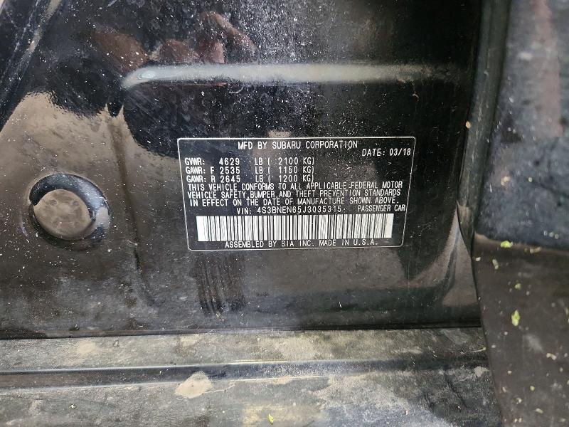 Aukcja sprzedaży 2018 Subaru Legacy, vin: 4S3BNEN65J3035315, numer aukcji: 65168536