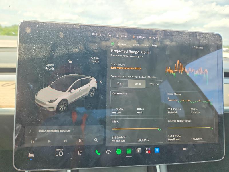 Aukcja sprzedaży 2021 Tesla Model Y, vin: 5YJYGDEE7MF118659, numer aukcji: 65584146