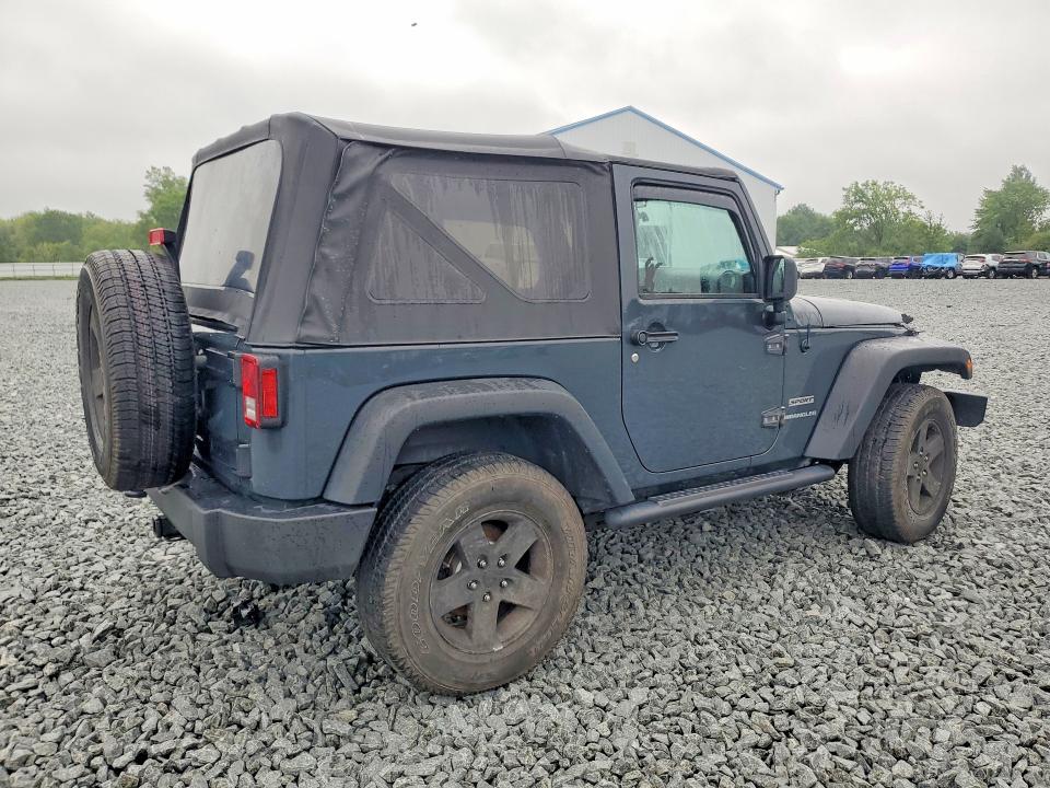 2017 Jeep Wrangler მანქანა იყიდება აუქციონზე, vin: 1C4AJWAGXHL679849, აუქციონის ნომერი: 63600956
