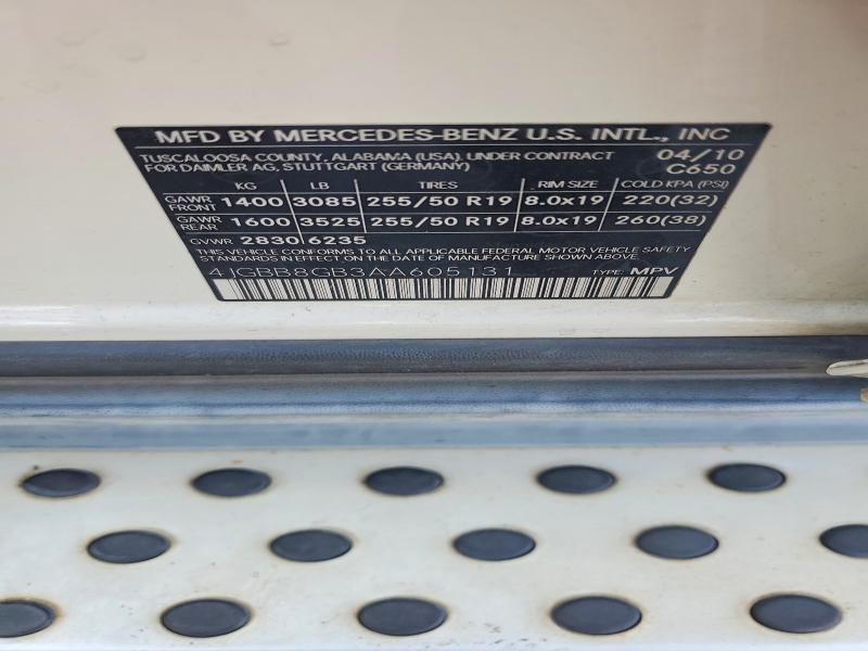 Aukcja sprzedaży 2010 Mercedes-benz Ml, vin: 4JGBB8GB3AA605131, numer aukcji: 64303176