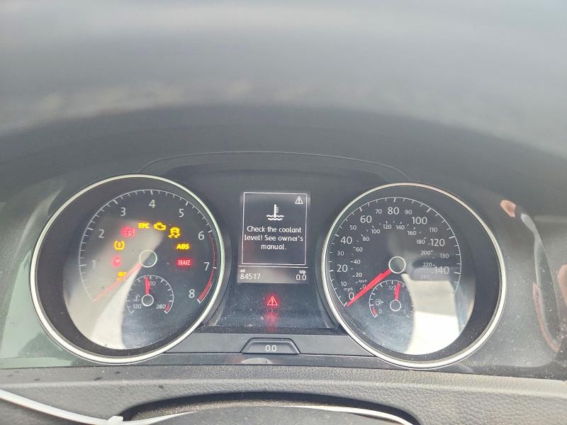 2019 Volkswagen Golf Alltrack მანქანა იყიდება აუქციონზე, vin: 3VWM17AU7KM506589, აუქციონის ნომერი: 64439056