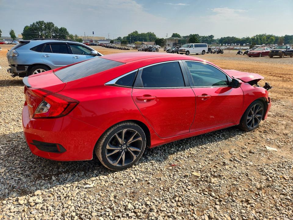 Продажа на аукционе авто 2019 Honda Civic, vin: 2HGFC2F84KH570433, номер лота: 64133406