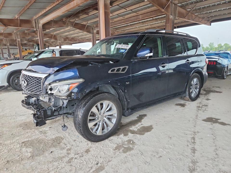 67167236 :رقم المزاد ، JN8AZ2NFXH9645768 vin ، 2017 Infiniti Qx80 مزاد بيع