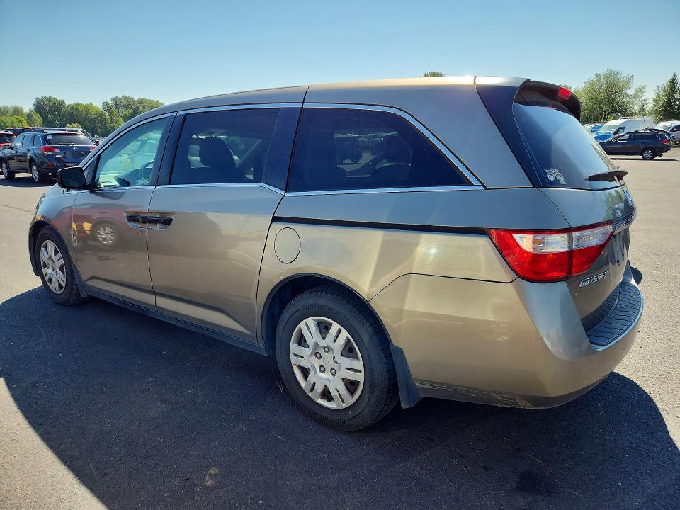 67186146 :رقم المزاد ، 5FNRL5H27CB021449 vin ، 2012 Honda Odyssey مزاد بيع