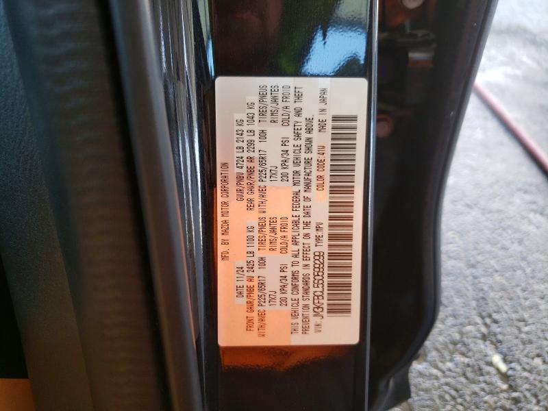 Продаж на аукціоні авто 2025 Mazda Cx-5, vin: JM3KFBCL5S0599299, номер лоту: 65027986