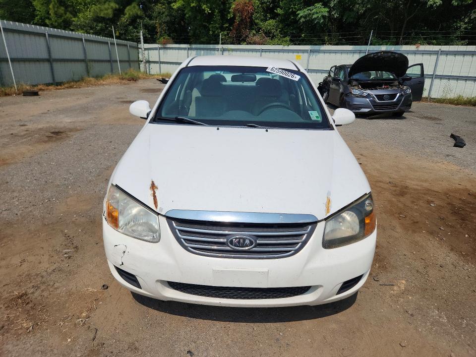 62590026 :رقم المزاد ، KNAFE221995620775 vin ، 2009 Kia Spectra مزاد بيع