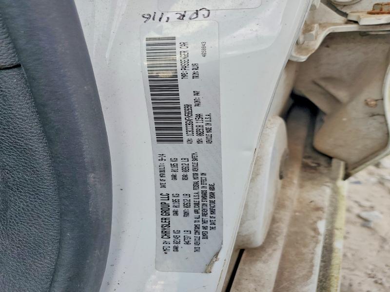 64079526 :رقم المزاد ، 1C3CCCBGXFN582690 vin ، 2015 Chrysler 200 مزاد بيع