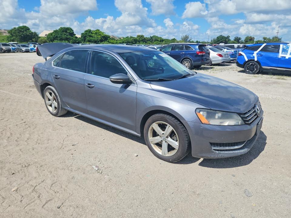 2012 Volkswagen Passat მანქანა იყიდება აუქციონზე, vin: 1VWBN7A37CC044945, აუქციონის ნომერი: 64754306