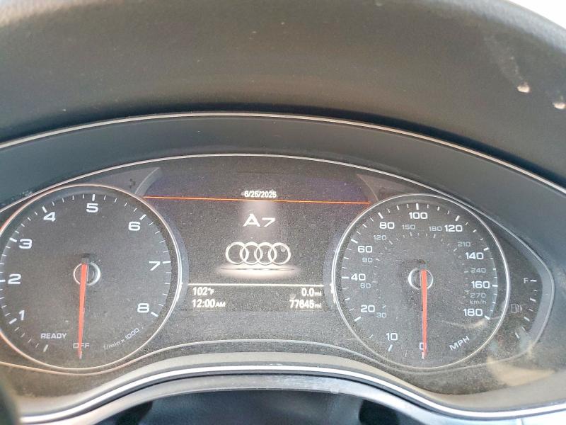 2018 Audi A7 მანქანა იყიდება აუქციონზე, vin: WAUW3AFCXJN083950, აუქციონის ნომერი: 65276936