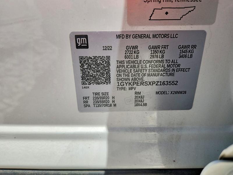 Продаж на аукціоні авто 2023 Cadillac Xt6, vin: 1GYKPERSXPZ163552, номер лоту: 66247016