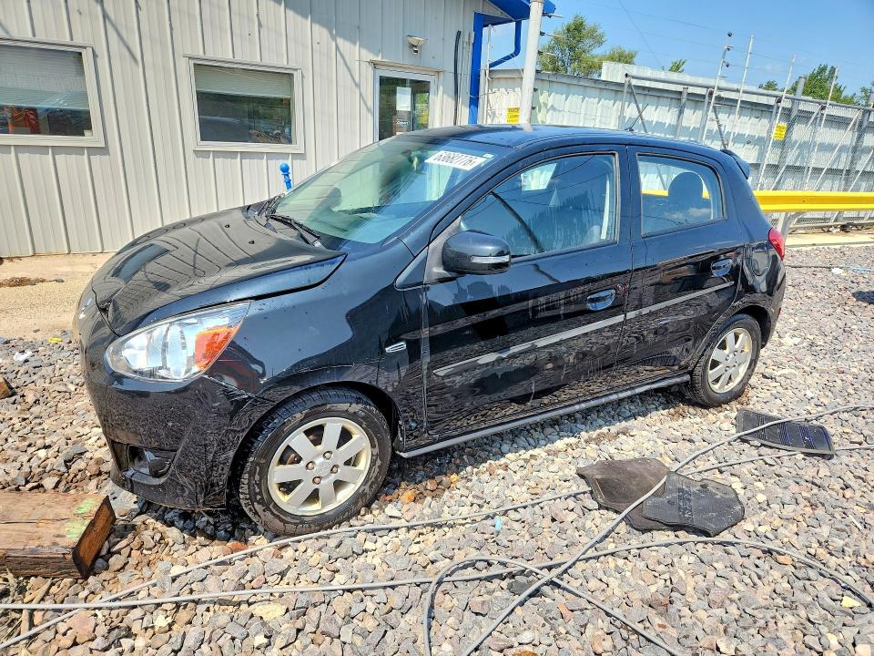 2015 Mitsubishi Mirage მანქანა იყიდება აუქციონზე, vin: ML32A4HJ3FH002168, აუქციონის ნომერი: 63682776