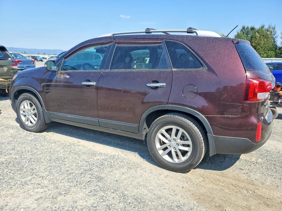 66630016 :رقم المزاد ، 5XYKT3A62FG646504 vin ، 2015 Kia Sorento مزاد بيع