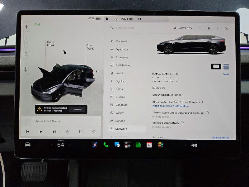 Aukcja sprzedaży 2025 Tesla Model 3, vin: 5YJ3E1EB3SF884650, numer aukcji: 63334516