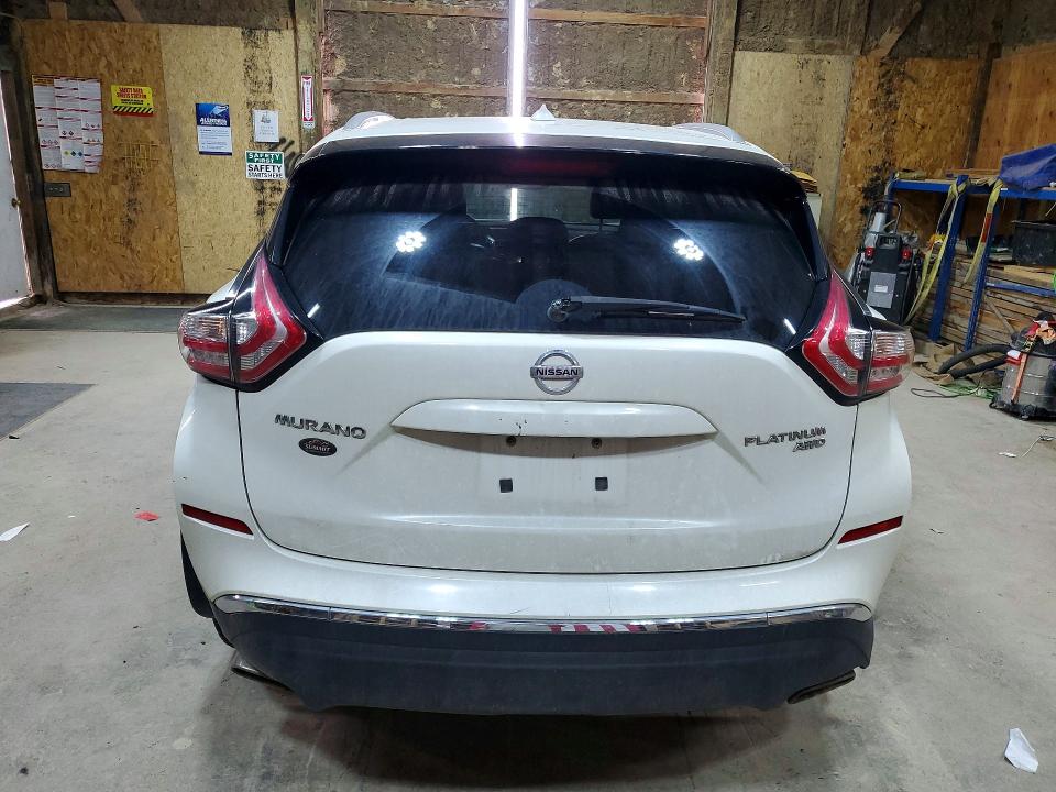 Продажа на аукционе авто 2016 Nissan Murano, vin: 5N1AZ2MH0GN126373, номер лота: 62876646