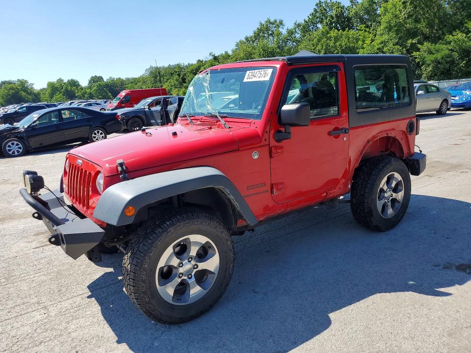 63947576 :رقم المزاد ، 1C4AJWAG8EL157894 vin ، 2014 Jeep Wrangler مزاد بيع