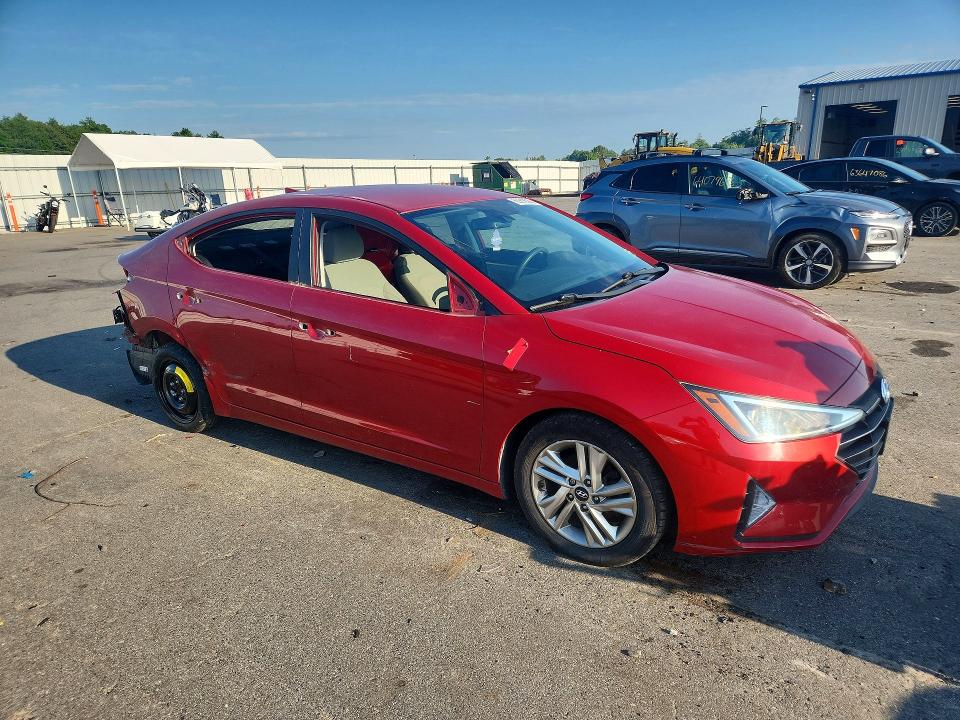 63916086 :رقم المزاد ، 5NPD84LF1KH490309 vin ، 2019 Hyundai Elantra مزاد بيع
