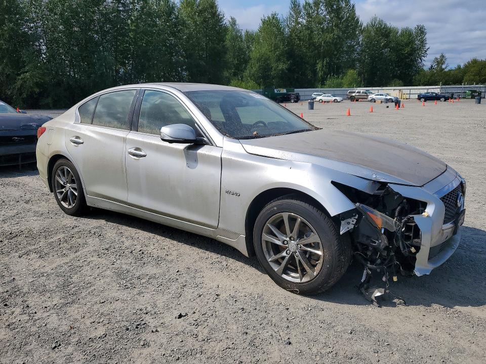 65155526 :رقم المزاد ، JN1AV7AR9EM702199 vin ، 2014 Infiniti Q50 Hybrid مزاد بيع