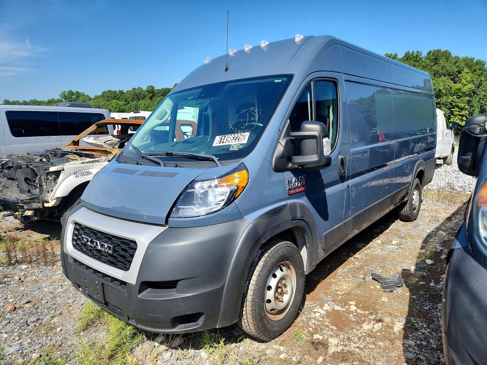 Продаж на аукціоні авто 2021 Ram Promaster 3500, vin: 3C6MRVJG9ME550169, номер лоту: 61498226