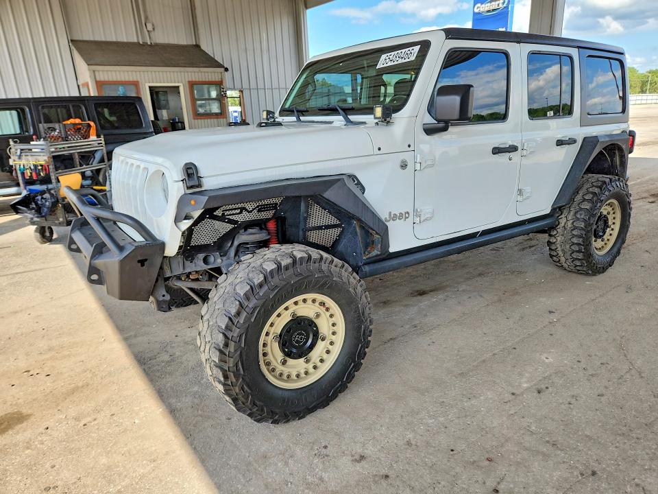 65489466 :رقم المزاد ، 1C4HJXDG1JW122719 vin ، 2018 Jeep Wrangler Unlimited مزاد بيع