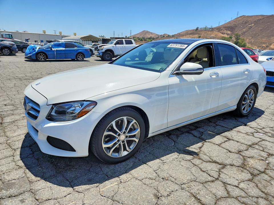 2016 Mercedes-benz C მანქანა იყიდება აუქციონზე, vin: 55SWF4JB0GU165931, აუქციონის ნომერი: 63751766