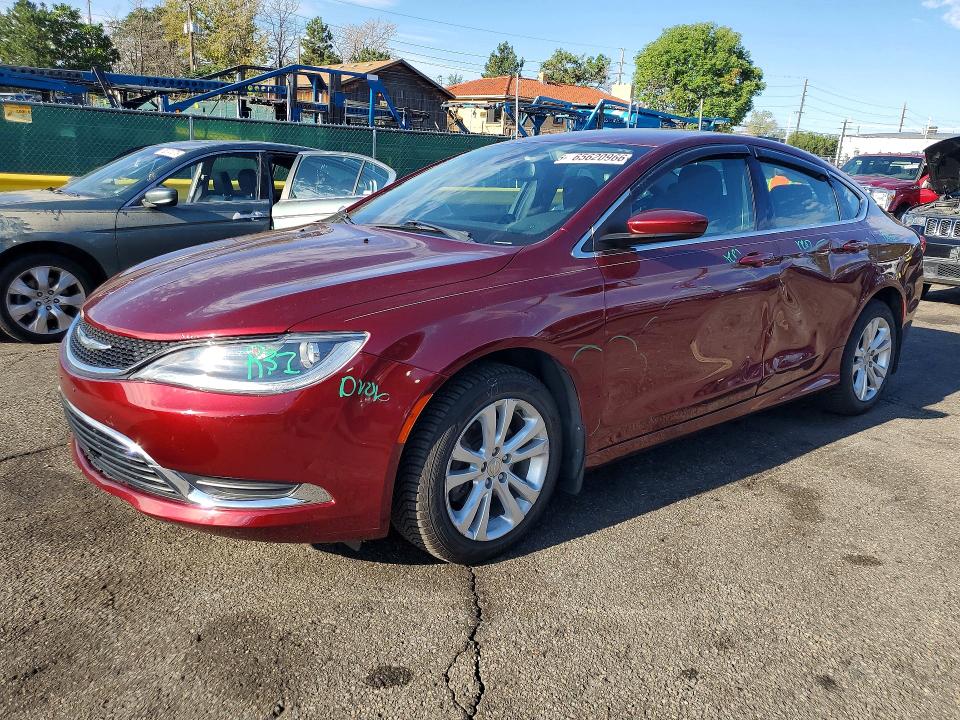 Aukcja sprzedaży 2015 Chrysler 200, vin: 1C3CCCAB3FN720334, numer aukcji: 65620966