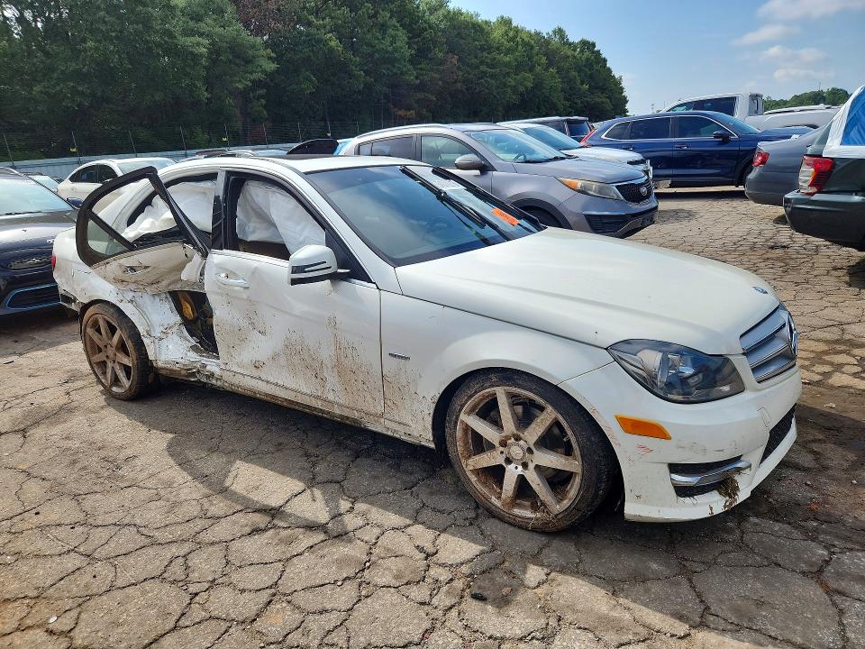Aukcja sprzedaży 2012 Mercedes-benz C, vin: WDDGF4HB4CR222041, numer aukcji: 64076216