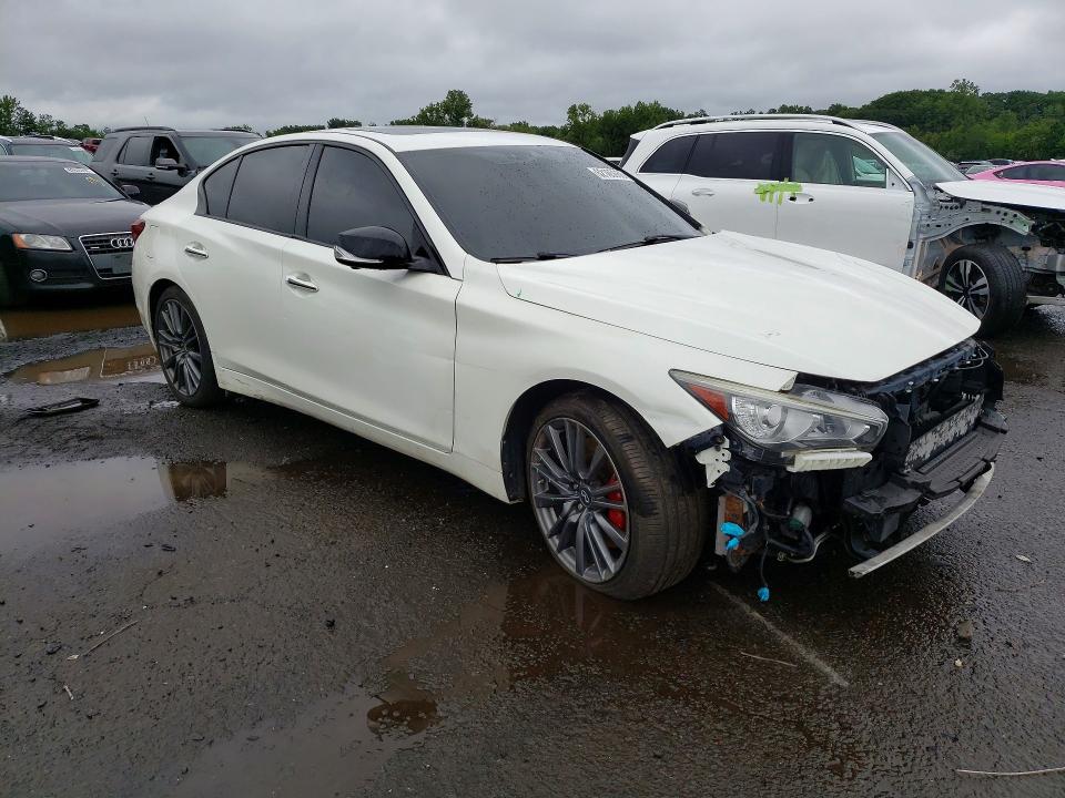 2018 Infiniti Q50 მანქანა იყიდება აუქციონზე, vin: JN1FV7AR5JM480633, აუქციონის ნომერი: 62165666