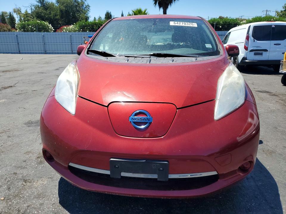 64270326 :رقم المزاد ، 1N4AZ0CP4DC414850 vin ، 2013 Nissan Leaf مزاد بيع