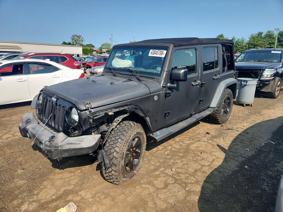 63845706 :رقم المزاد ، 1C4HJWDG1HL657426 vin ، 2017 Jeep Wrangler Unlimited مزاد بيع