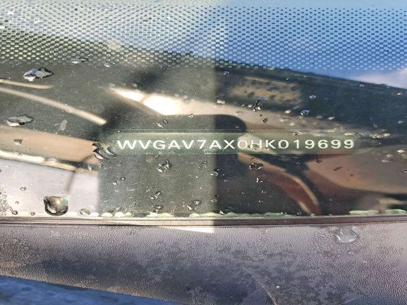 Продажа на аукционе авто 2017 Volkswagen Tiguan, vin: WVGAV7AX0HK019699, номер лота: 64162036