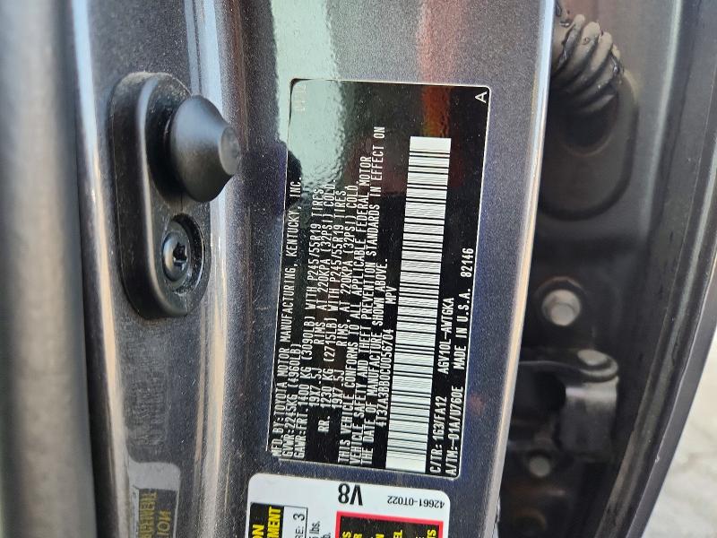 64568156 :رقم المزاد ، 4T3ZA3BB0CU056704 vin ، 2012 Toyota Venza مزاد بيع