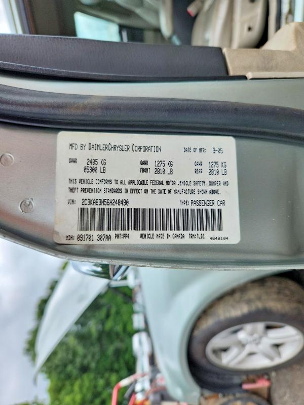 65699256 :رقم المزاد ، 2C3KA63H56H248490 vin ، 2006 Chrysler 300c مزاد بيع