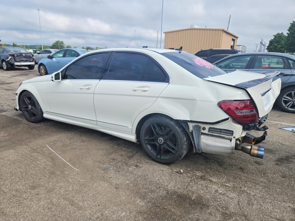 Aukcja sprzedaży 2012 Mercedes-benz C, vin: WDDGF8BB2CR191128, numer aukcji: 63574276