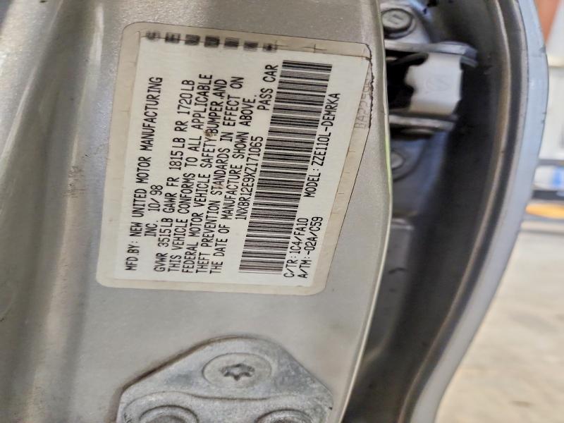Продажа на аукционе авто 1999 Toyota Corolla, vin: 1NXBR12E9XZ171065, номер лота: 63806076