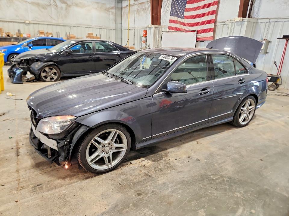 64800316 :رقم المزاد ، WDDGF8BB9BR185518 vin ، 2011 Mercedes-benz C مزاد بيع