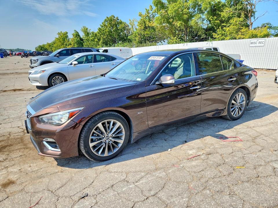 Продаж на аукціоні авто 2018 Infiniti Q50, vin: JN1EV7AR7JM445720, номер лоту: 65467016