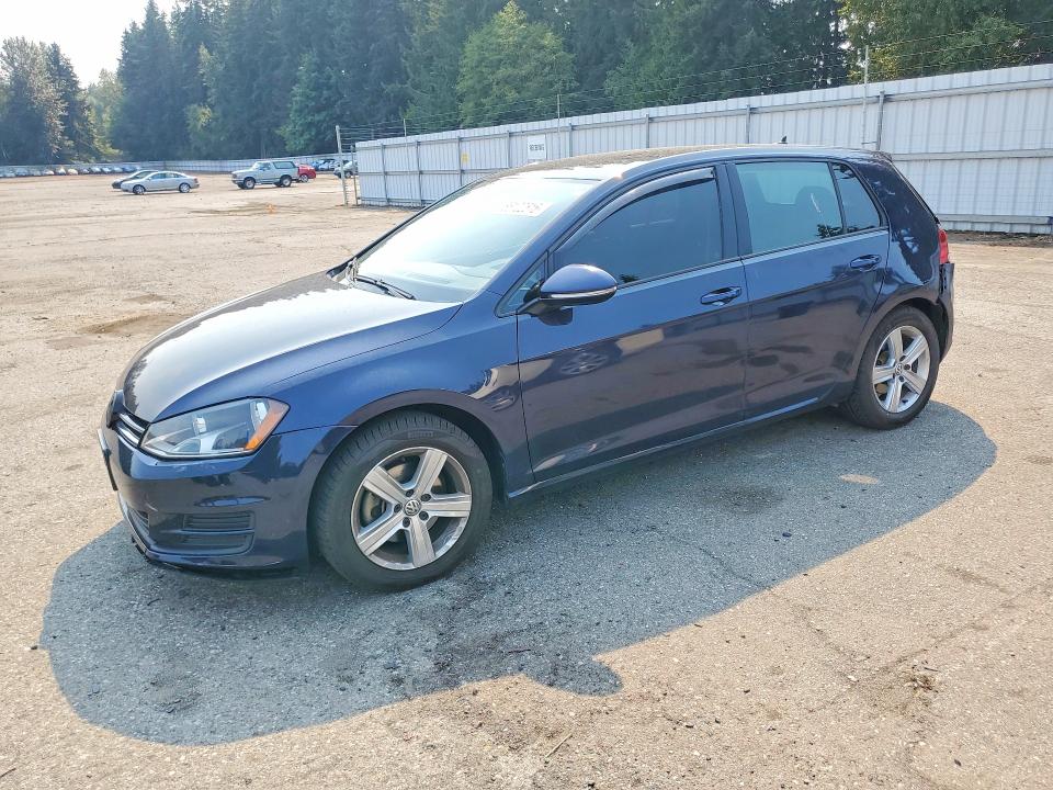 2017 Volkswagen Golf მანქანა იყიდება აუქციონზე, vin: 3VW217AU2HM031692, აუქციონის ნომერი: 66122516