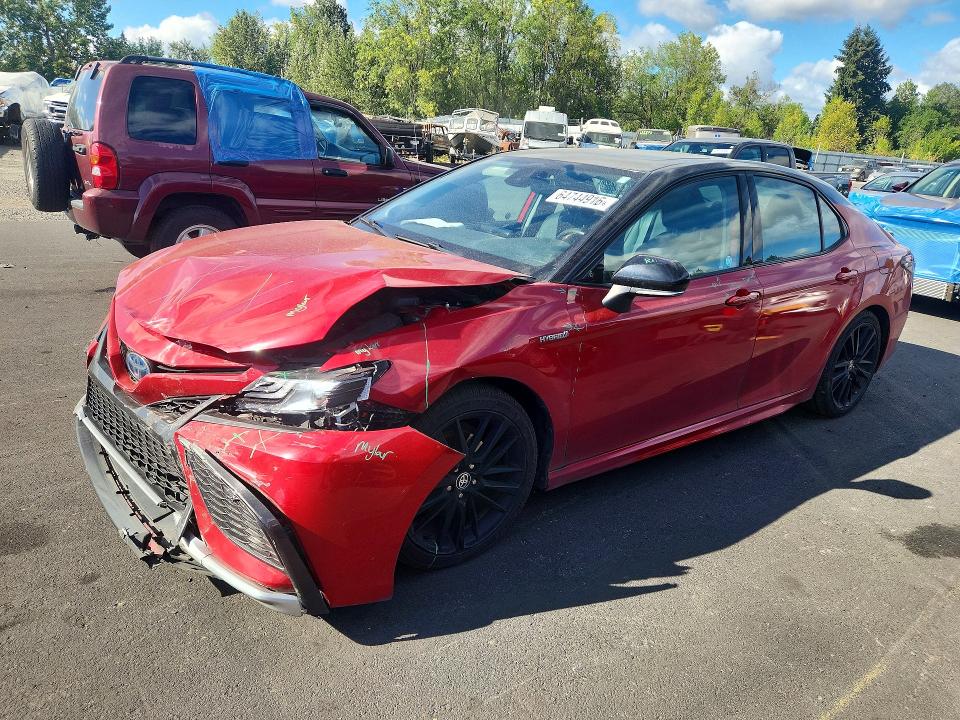Auction sale of the 2021 Toyota Camry, vin: 4T1K31AK1MU020919, lot number: 64744916