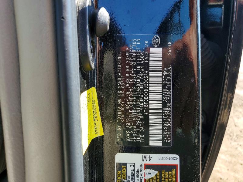 Продаж на аукціоні авто 2011 Toyota Camry, vin: 4T1BF3EKXBU230574, номер лоту: 63242126