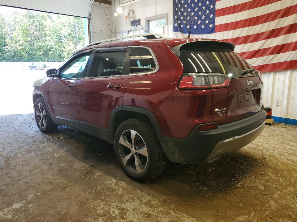 65004026 :رقم المزاد ، 1C4PJMDX4KD158363 vin ، 2019 Jeep Cherokee مزاد بيع