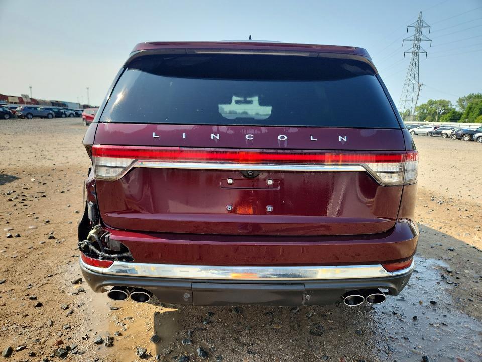 64149446 :رقم المزاد ، 5LM5J7XC9NGL07489 vin ، 2022 Lincoln Aviator مزاد بيع