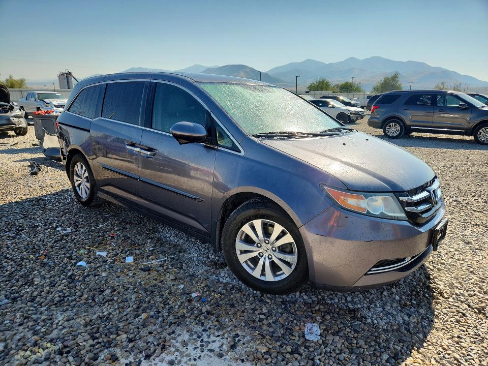 63519246 :رقم المزاد ، 5FNRL5H35GB016796 vin ، 2016 Honda Odyssey مزاد بيع