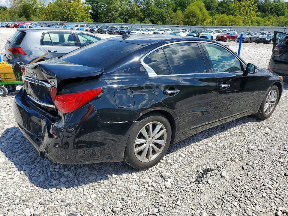 65820066 :رقم المزاد ، JN1BV7AR9FM402801 vin ، 2015 Infiniti Q50 مزاد بيع