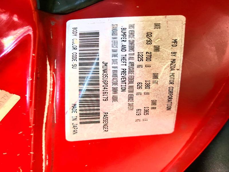 Продажа на аукционе авто 1993 Mazda Mx-5 Miata, vin: JM1NA3516P0416179, номер лота: 65648986