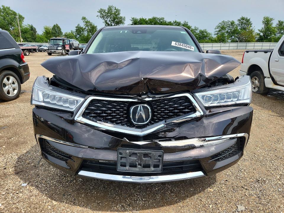 2018 Acura Mdx მანქანა იყიდება აუქციონზე, vin: 5J8YD4H56JL027865, აუქციონის ნომერი: 63845046