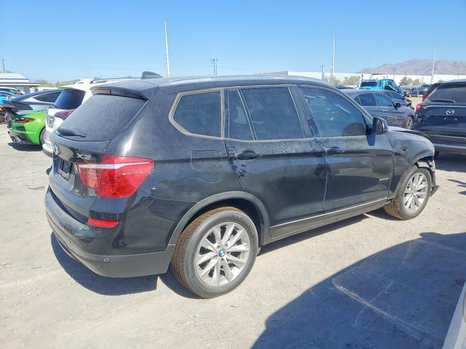 2017 Bmw X3 მანქანა იყიდება აუქციონზე, vin: 5UXWZ7C30H0V89043, აუქციონის ნომერი: 63027926