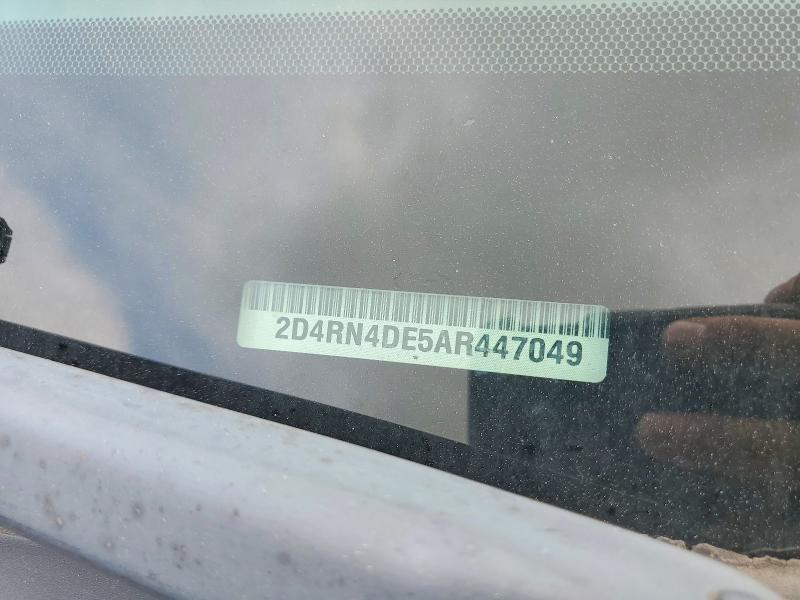 Продаж на аукціоні авто 2010 Dodge Grand Caravan, vin: 2D4RN4DE5AR447049, номер лоту: 63718416