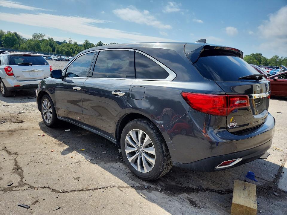 2014 Acura Mdx მანქანა იყიდება აუქციონზე, vin: 5FRYD4H40EB027521, აუქციონის ნომერი: 66217416